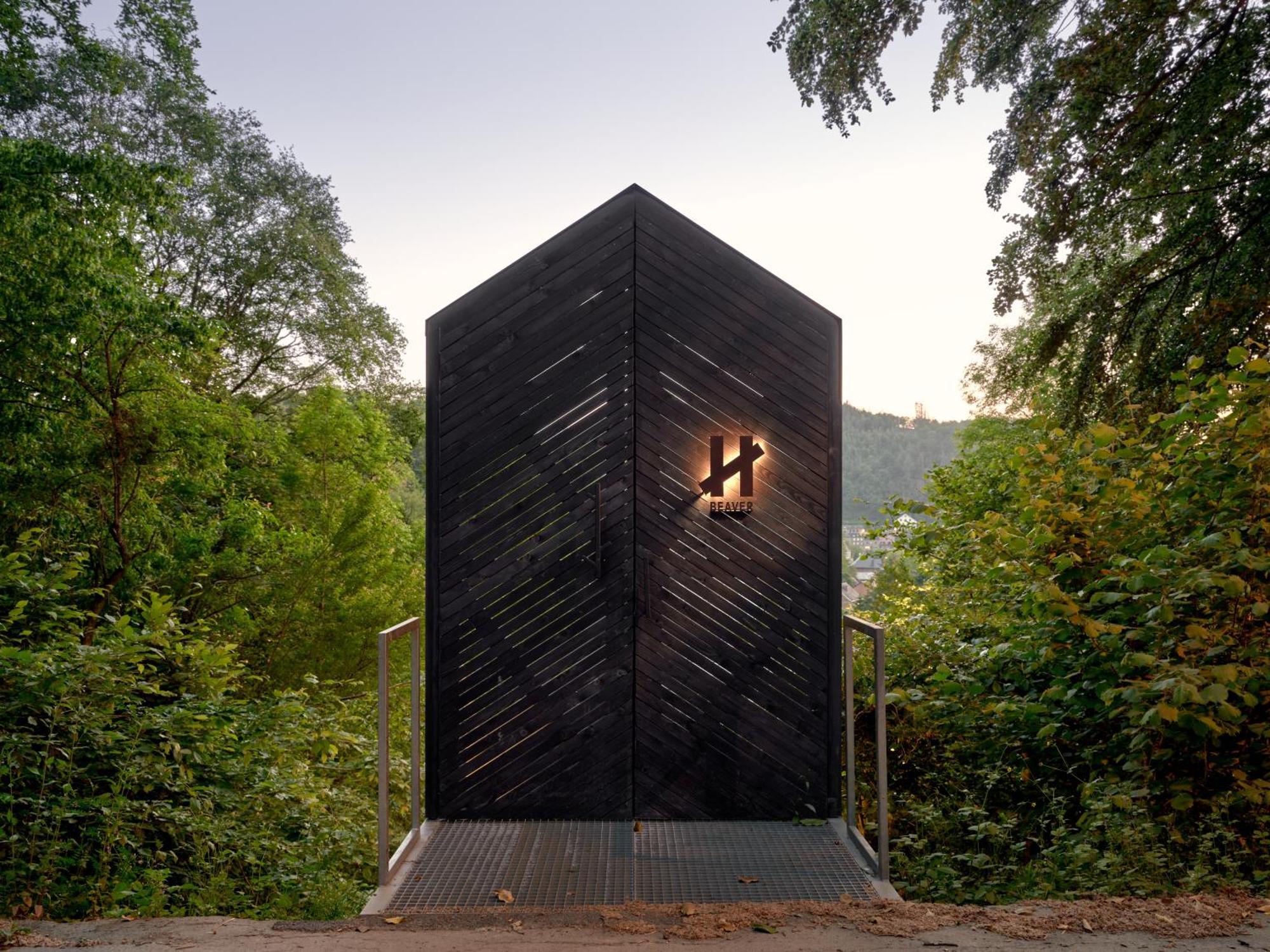 Hutstuf The Beaver & Private Outdoor Spa La Roche-en-Ardenne Exterior foto